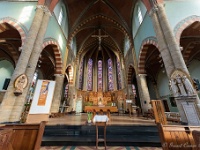 20210121 0093  Sint Laurentius kerk : Chimay Trappisten wandelroute 2021, Hamont centrum