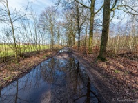 20210204 0021  Het gaat een natte wandeling worden : Achel Trappistenwandeling 2021