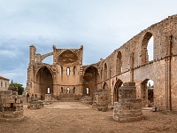 20221016-0270-Pano-bewerkt  St Simeon Church old city Famagusta. : Famagusta, Kerken tempels en ruines, Noord Cyprus, Old city Famagusta, Plaatsen, St. Symeon Church